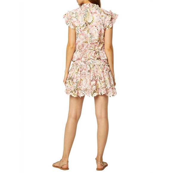 NEW MISA LOS ANGELES iliana dress in printed eyelet